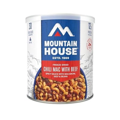Mountain House Chili Mac with Beef Freeze Dried Survival & Emergency Food #10 Can - $33.88 + FREE Shipping