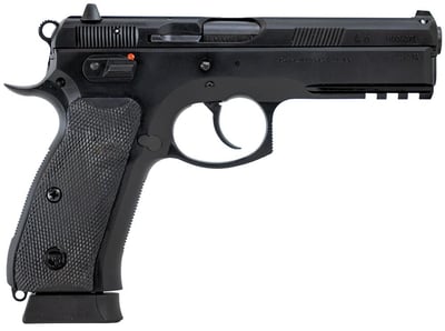 CZ 75 SP-01 9mm 4.6" Barrel 19-Rounds Manual Safety Fiber Optic Sight - $659.99 ($9.99 S/H on Firearms / $12.99 Flat Rate S/H on ammo)