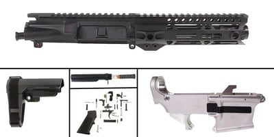 Davidson Defense 'Bantam' 6" AR-15 9mm Nitride Pistol 80% Build Kit - $384.99 (FREE S/H over $120)