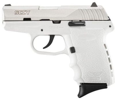 SCCY 9mm 10 Rd Mag No External Safety Stainless Slide - $168.27