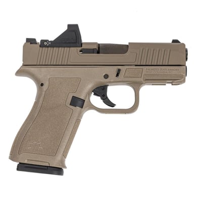 PSA Dagger Micro Complete 9mm Pistol, Shield Cut FDE, w/ Viridian RFX11 Green Dot Sight - $399.99 