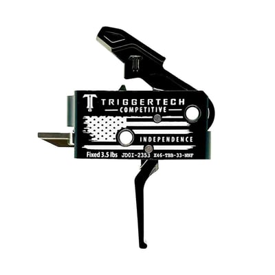 TRIGGERTECH - Competitive Flat Trigger For AR-15 Black Flag - $129.99 + Free Shipping 