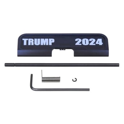 Father's Day Special: AR-15 Dust Cover Assy / TRUMP 2024 / Anodized Black - $19.95 