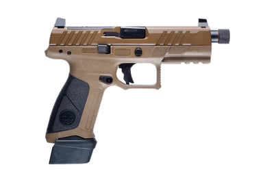 Beretta APX A1 Full Size Suppressor Ready 4.8" 21rd 9mm Semi-Auto Pistol - FDE - JAXA1F921TACFDE - $469 (FREE Shipping over $50)