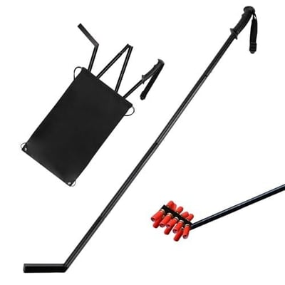  Telescopic Magnetic Pickup Tool, Ergonomic Shotgun Shell Pickup Stick w/Carrying Bag, Shell Pickup Pole Extend 12in from to 41in for Shell/Screws/Nails - $19.99 After Code “W9WGPWVJ”  (Free S/H over $25)
