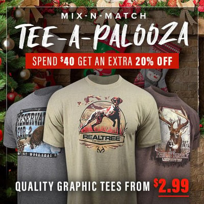 Tee-a-palooza: graphics tees from $2.99...plus extra discount (Free S/H over $25)