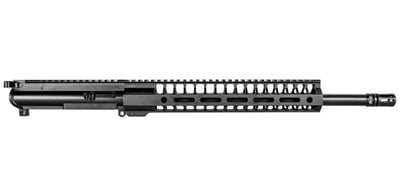 BG Complete 16" 9mm Upper Receiver - BLK A2 12" M-LOK HG Pistol Caliber With BCG & CH - $191.82 after code "BRRR" 