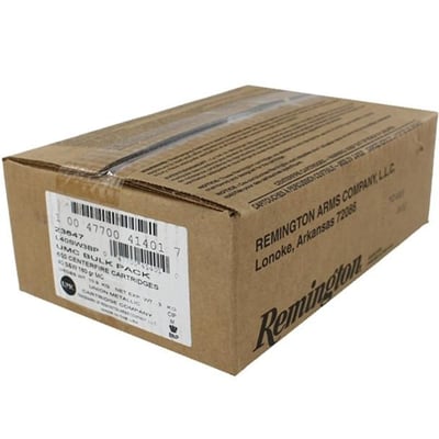Remington 40 S&W 180 Grain Full Metal Jacket 650 Rounds Bulk Packed - $199 (Free S/H)
