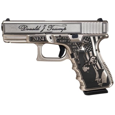 Glock G19 Gen 3 4" 9mm Trump Fight Pistol 15rd - $499.99 