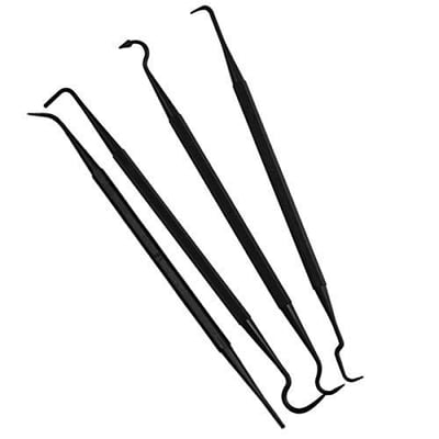 Birchwood Casey Durable Lightweight Versatile Nylon Double Ended Gun Maintenance Scrubbing Cleaning Picks - Pack of 4 - $2.96 + FREE Shipping