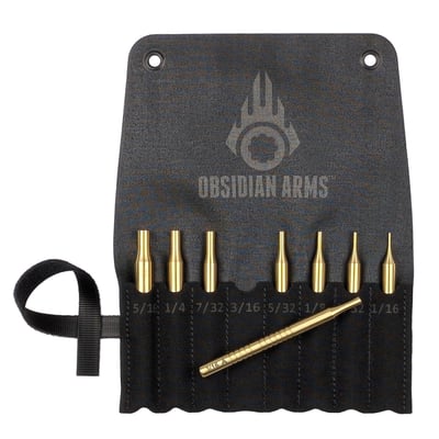 Obsidian Arms Brass Drive Pin Starter Punch Set 8-Piece - $65 (FREE Shipping over $50)