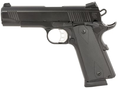 Tisas 1911 Carry B45 45 ACP 4.25" 8rd, Black - $399.99 