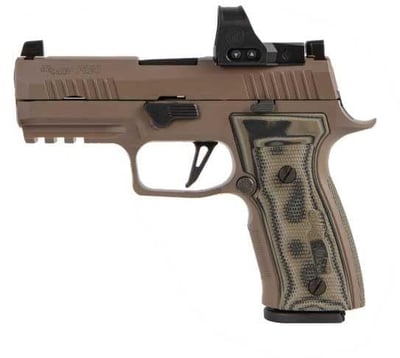 SIG Sauer P320 AXG Scorpion RXP 9mm Pistol 17rd w/ Romeo1 Pro, FDE - $1399.99