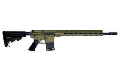 Great Lakes Firearms GL-15 450 Bushmaster Semi-Auto Rifle with OD Green Finish and 18 Inch Barrel - $649.99