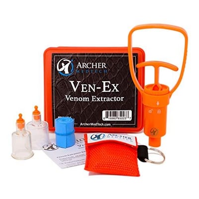 Ven-Ex Snake Bite Kit, Bee Sting Kit Venom Extractor Suction Pump - $15.95 (Free S/H over $25)