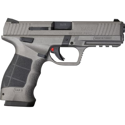SAR SAR9 9mm 4.4" Barrel Platinum 17+1 Rounds - $262.77  (Free S/H over $75 or Free store pickup)