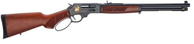 Henry Side Gate Wildlife Full Size 45-70 Gov 4+1 18.43 Blued Steel Barrel Blued Steel Receiver Fancy American Walnut Stock Right Hand - $1389.04 NO SALES TAX, NO CC FEES, FAST SHIPPING 