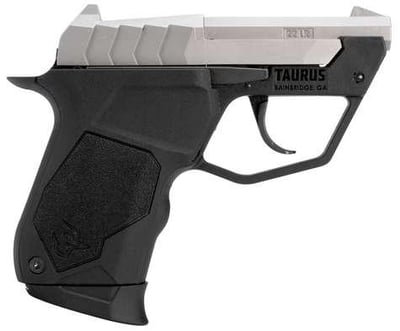 Taurus 22TUC 22LR 9+1 3" Stainless Steel Tip-Up Barrel Matte Stainless Stainless Slide Stainless Steel Polymer Grip - $217.75 