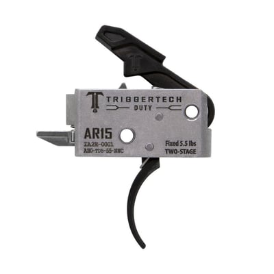 Triggertech AR-15 Duty Two-Stage Mil-Spec 5.5lbs Curved Trigger - $79.99 