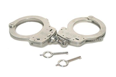 Smith & Wesson 350103 100 Handcuffs Standard Size, Nickel - $34 + FREE Shipping