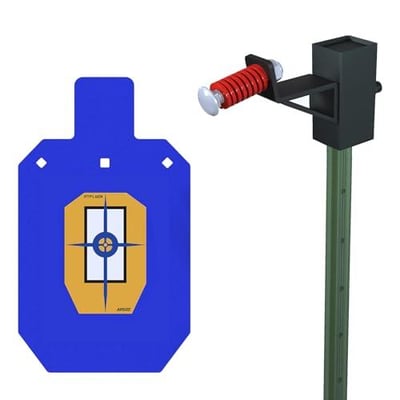Atflbox AR500 Steel Target for Shooting, 1/2 inch Thick Metal Target with T-Post Target Hanger (B- T10x16 inch with Target Hanger) - $73.93 + FREE Shipping