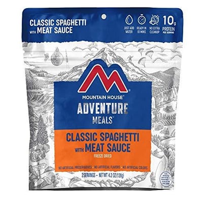 Mountain House Classic Spaghetti with Meat Sauce Freeze Dried 2 Servings - $8.88 (Free S/H over $25)