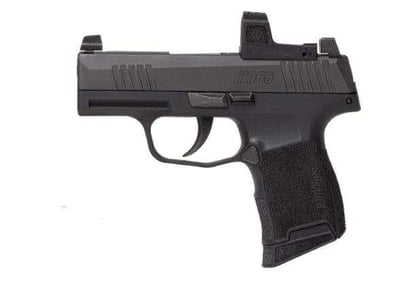 Sig P365-380 .380 ACP 3.1" Barrel RomeoZero Elite Black 10rd - $473.46 