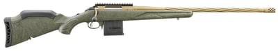 Ruger American Predator Rifle Gen II 7mm-08 22" Barrel 4rd Green Splatter/Burnt Bronze - $539