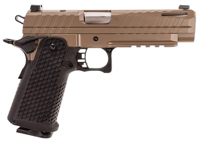Live Free Armory Apollo 11 Burnt Bronze 9mm 4.9" Barrel 17 Rounds - $807.99 (grab a quote) ($19.99 S/H on Firearms / $15.99 Flat Rate S/H on ammo)