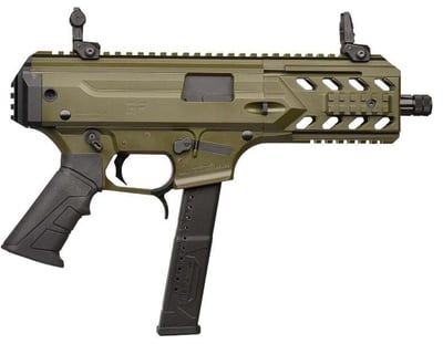 GForce BLADE6 9mm 6" Barrel 33rd, 1913 Adaptor, Accepts Glock Mags, Ambidextrous, ODG - $419.99