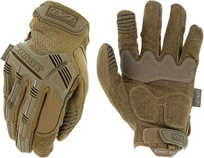 Mechanix Wear: M-Pact Tactical Gloves with Secure Fit, Touchscreen Capable Safety Gloves for Men, Work Gloves with Impact Protection and Vibration Absorption (Brown, Large) - $25 + FREE Shipping