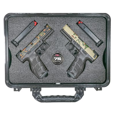 Heckler & Koch VP9 9mm 4.1in 17 + 1 Capacity 75th Set Limited Edition Two- Pistol Set - $1799.99 ($14.99 flat rate shipping)