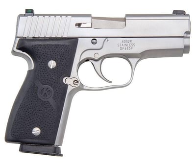 Kahr K40 40 S&W 3.5" Barrel 1-6 1-7 Rnd Mag Stainless Night Sights - $785.99 (Free S/H on Firearms)