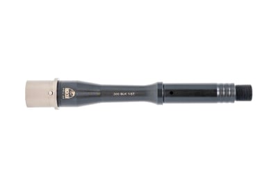 Faxon Match Series 7.5 GUNNER 300 BLK Pistol 1-5 416-R Stainless Nitride / Melonite 5R Nickel Teflon Extension Barrel - $139.95 