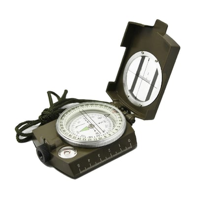 Professional Multifunction Military Army Metal Sighting Compass - $0 + Free S/H over $49 (Free S/H over $25)