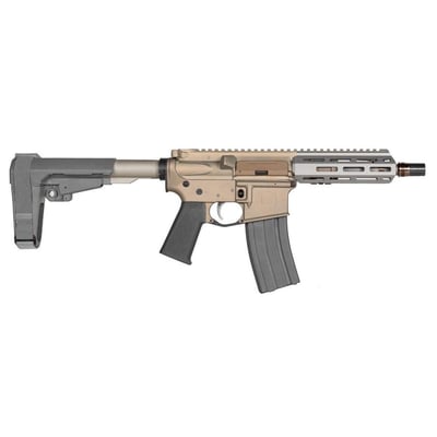 Q LLC Sugar Weasel .300 Blackout AR Pistol 7" Barrel 30+1rd Tan/Gray - $1470.99 
