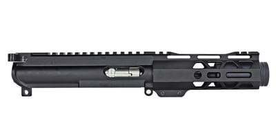RTB Complete 4.5" .22LR Upper Receiver Black 5.5" M-LOK Flash Can With BCG & CH - $354.95