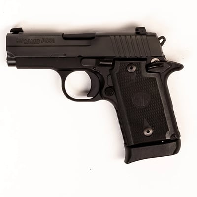 Sig Sauer P938 9mm Luger Semi Auto 7 Rounds 3 Barrel Black - USED - $699.99  ($7.99 Shipping On Firearms)