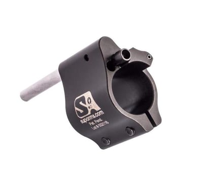 Superlative Arms .625 Adjustable Gas Block - Clamp On - Melonited - $79.95