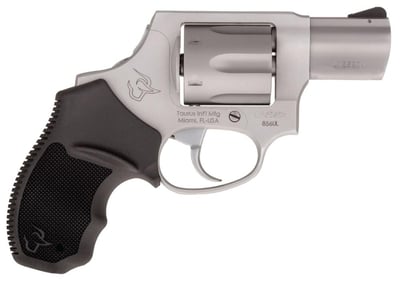 Taurus 2856029ULCH 856 Ultra-Lite 38 Spl + P 6 Round 2" Matte Stainless Steel, Black Rubber Grip - $286.90