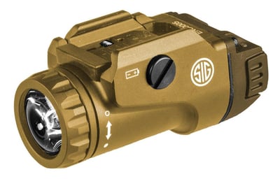 Sig Sauer Foxtrot 1X Weapon 450 Lumens Mounted Light, Flat Dark Earth FDE - 450 Lumens - SOF12002 - $49.99 