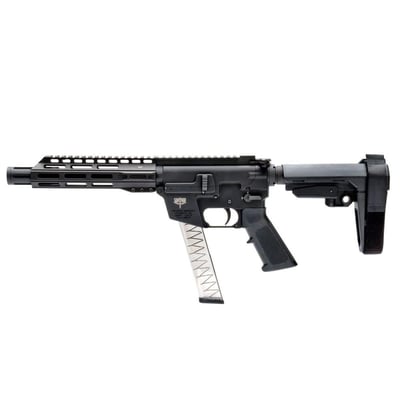 Freedom Ordnance FX-9P8S 9mm AR Pistol 8" Barrel, Black - $629.99 