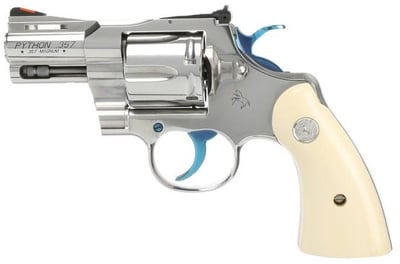 Colt Firearms Python Stainless .357 Mag / .38 SPL 2.5" Barrel 6-Rounds Holly Grips - $1199.99 