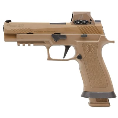 Sig Sauer M17 9mm 4.7" 21rds Pistol w/ Romeo X M17 Optic, Coyote - $1199.99 