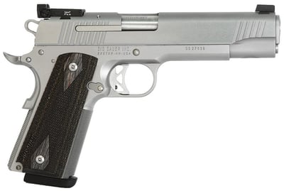 Sig 1911 Traditional Match Elite 38 Super 5" 10+1 AS Blackwood Grip SS - $876.33 (Free S/H on Firearms)