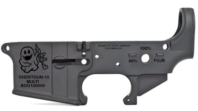 BLEM PSA AR-15 "Ghostgun-15" Stripped Lower Receiver - $49.99 + Free Shipping