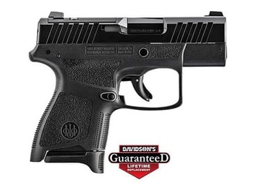 Beretta APX A1 Carry 9mm 3.3" Barrel 8-Rounds 2 Magazines - $309 (Free Shipping over $250)