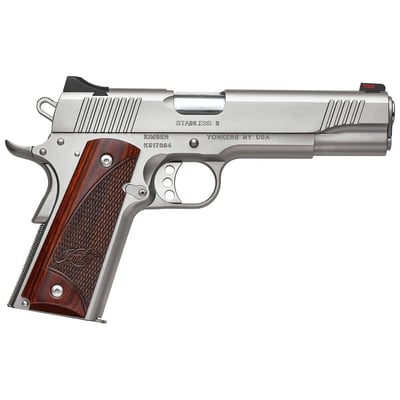 Kimber 1911 Stainless II .45 ACP 5" Barrel 7 Rnd - $751 (Free Shipping over $250)
