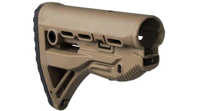 FAB Defense GLSHOCK AR-15/M16/M4 Recoil Reducing Stock Polymer, Flat Dark Earth, FX-GLSHOCKT - $83.97 w/code "GUNDEALS" (Free S/H over $49 + Get 2% back from your order in OP Bucks)