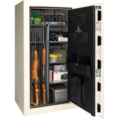 Sportsman's 30 Gun Safe by Liberty White Gloss - $1199  (Free S/H over $75 or Free store pickup)